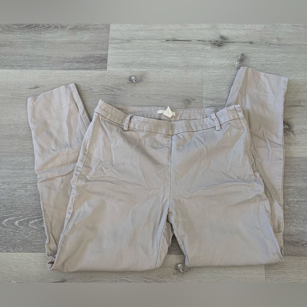 H&M khaki slacks size 8